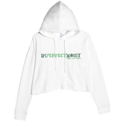 Imperfectionist The Way I Am Crop Fleece Hoodie