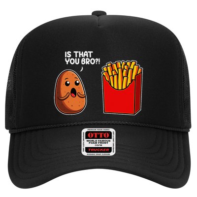 Is That You Bro Potato French Fry Vegetable Funny Food Pun Trucker Hat