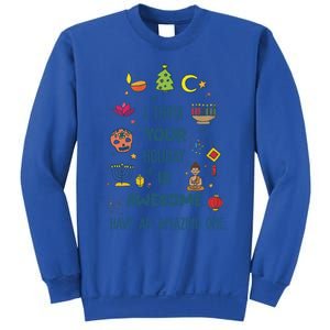 I Think Your Holiday Is Awesome Hanukkah Holiday Seasons Cute Gift Sweatshirt