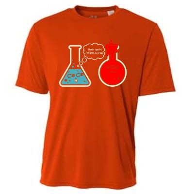 I Think You Are Overreacting Funny Nerd Chemistry Gift Cooling Performance Crew T-Shirt