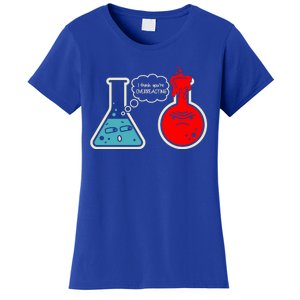 I Think You Are Overreacting Funny Nerd Chemistry Gift Women's T-Shirt