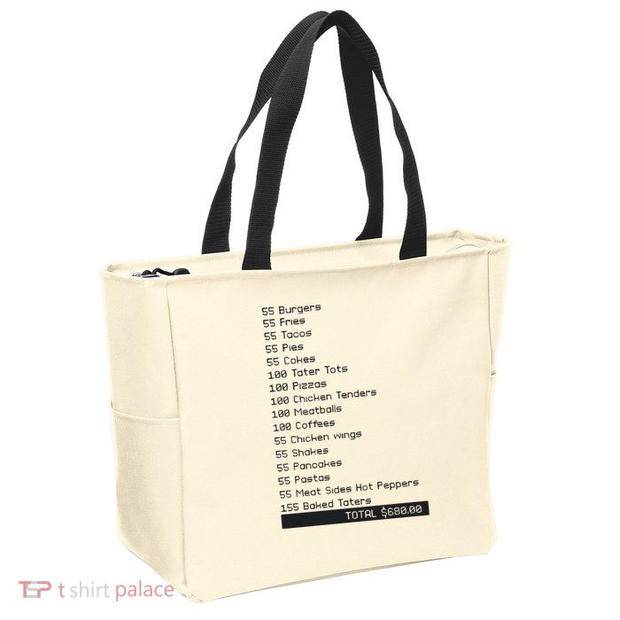 I Think You Should Leave Pay It Forward Zip Tote Bag