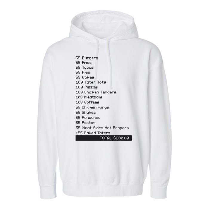 I Think You Should Leave Pay It Forward Garment-Dyed Fleece Hoodie