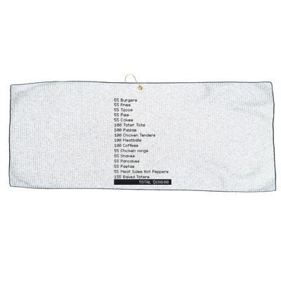 I Think You Should Leave Pay It Forward Large Microfiber Waffle Golf Towel