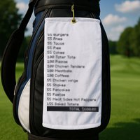 I Think You Should Leave Pay It Forward Golf Towel