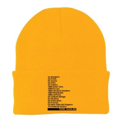 I Think You Should Leave 55 Burgers 55 Fries Knit Cap Winter Beanie