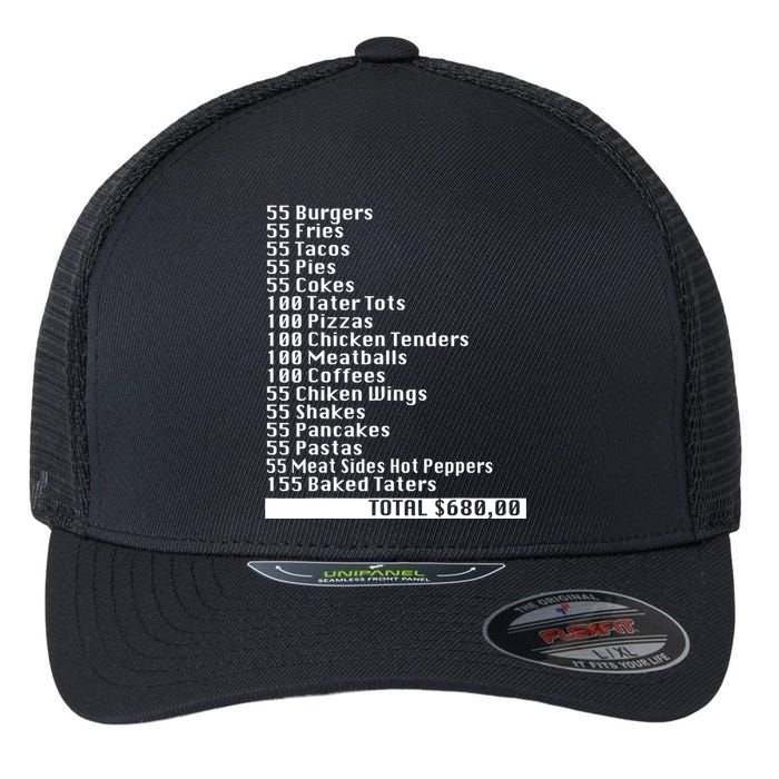 I Think You Should Leave 55 Burgers 55 Fries Flexfit Unipanel Trucker Cap