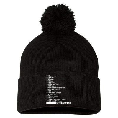 I Think You Should Leave 55 Burgers 55 Fries Pom Pom 12in Knit Beanie