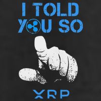 I Told You So Hodl Xrp Ripple Coin Blockchain Crypto Bullrun Garment-Dyed Fleece Hoodie