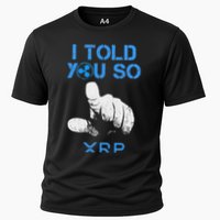 I Told You So Hodl Xrp Ripple Coin Blockchain Crypto Bullrun Performance Shirt