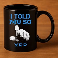 I Told You So Hodl Xrp Ripple Coin Blockchain Crypto Bullrun 11oz C Handle Ceramic Mug