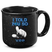 I Told You So Hodl Xrp Ripple Coin Blockchain Crypto Bullrun 15oz Campfire Ceramic Mug