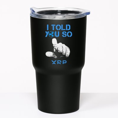 I Told You So Hodl Xrp Ripple Coin Blockchain Crypto Bullrun Tumbler