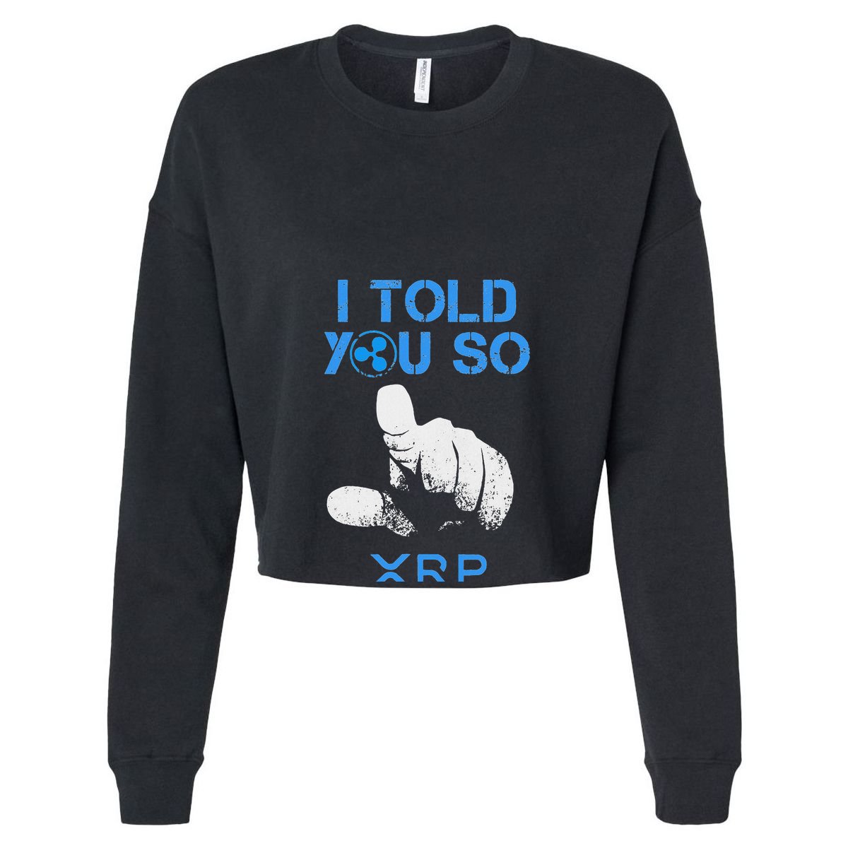 I Told You So Hodl Xrp Ripple Coin Blockchain Crypto Bullrun Wool Snapback Cap