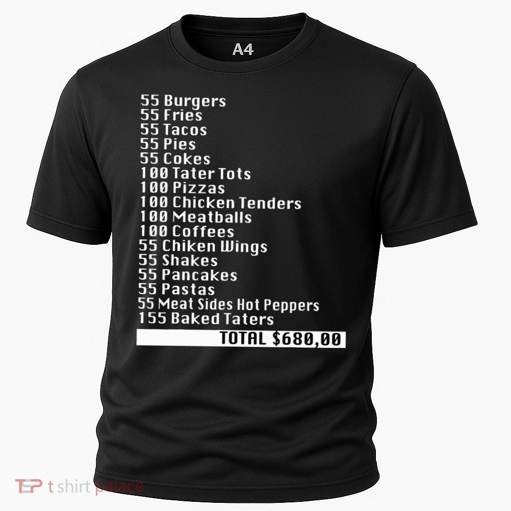 I Think You Should Leave 55 Burgers 55 Fries Performance Shirt