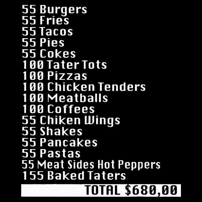 I Think You Should Leave 55 Burgers 55 Fries Cropped Pullover Crew