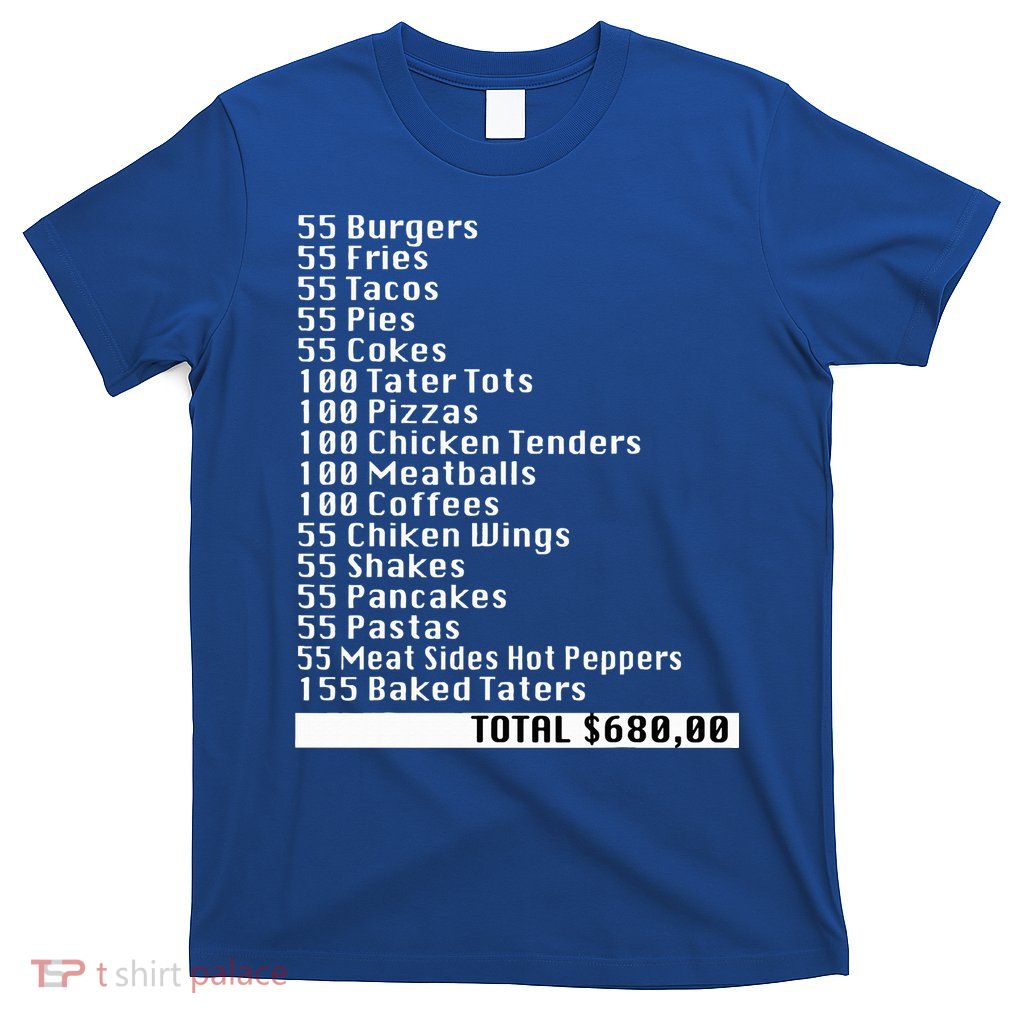 I Think You Should Leave 55 Burgers 55 Fries T-Shirt