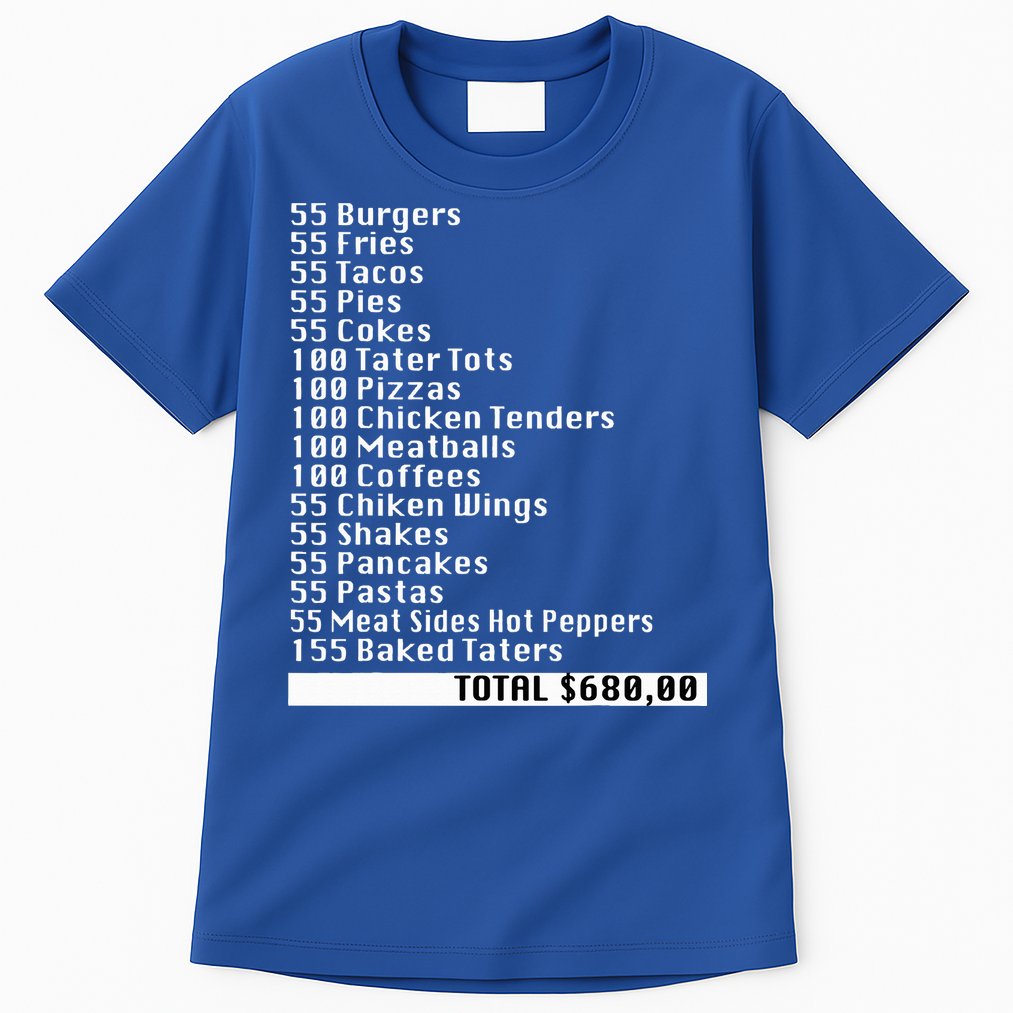 I Think You Should Leave 55 Burgers 55 Fries Tall T-Shirt