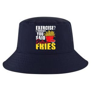 I Thought You Said Extra Fries Fast Food Lover French Fry Cool Comfort Performance Bucket Hat