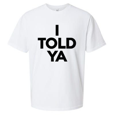 I Told Ya Tennis I Told You Sueded Cloud Jersey T-Shirt