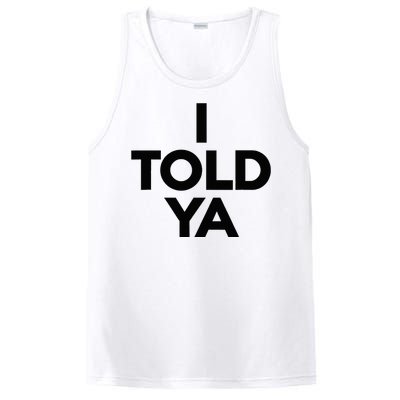 I Told Ya Tennis I Told You PosiCharge Competitor Tank