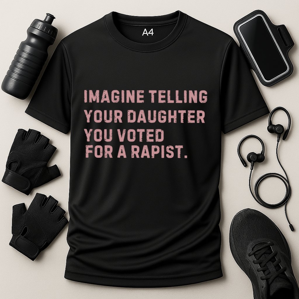 Imagine Telling Your Daughter You Voted For A Rapist Performance Shirt