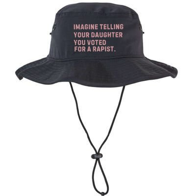 Imagine Telling Your Daughter You Voted For A Rapist Bucket Hat
