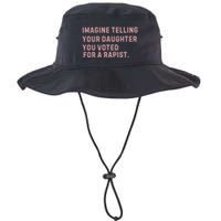 Imagine Telling Your Daughter You Voted For A Rapist Bucket Hat