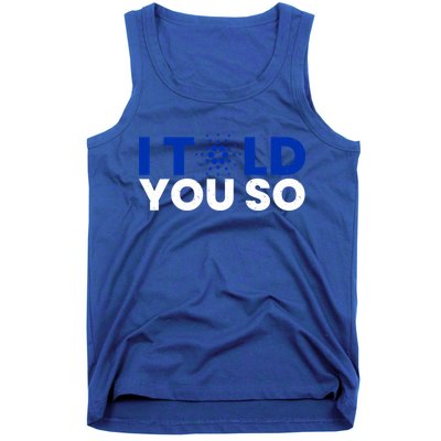 I Told You Cardano Ada Token Millionaire Coin Gift Tank Top