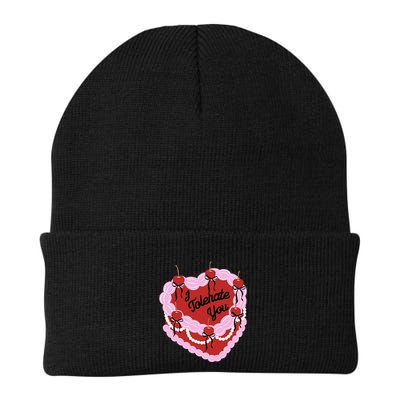 I Tolerate You Heart Cherry Cake Valentines Love To All Beanie