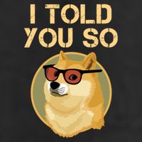 I Told You So To Hodl Dogecoin Now Doge Is Rich Millionaire Gift 7 Panel Mesh Trucker Snapback Hat
