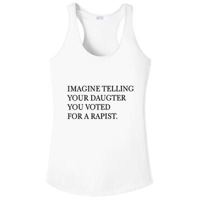 Imagine Telling Your Daughter Resist Ladies PosiCharge Competitor Racerback Tank