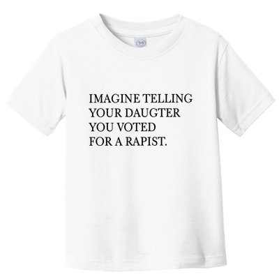 Imagine Telling Your Daughter Resist Toddler T-Shirt