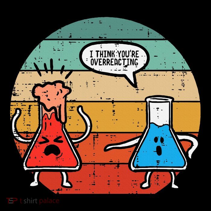 I Think Youre Overreacting Science Experiment Mousepad
