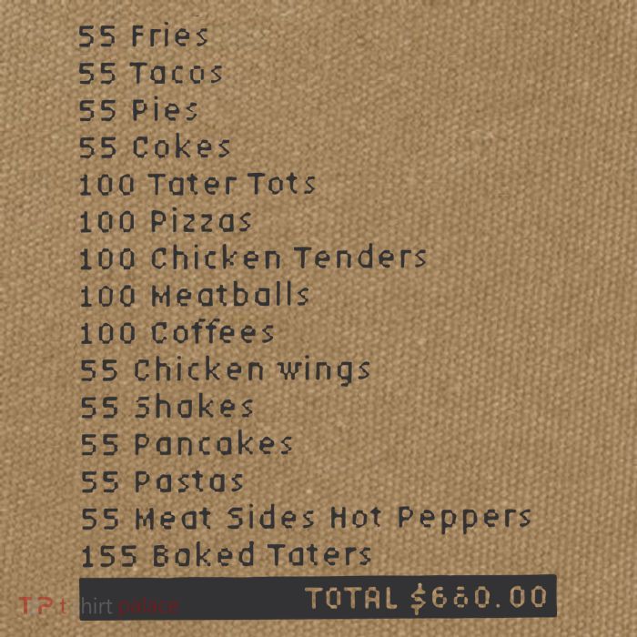 I Think You Should Leave Pay It Forward 55 BURGERS Cotton Canvas Backpack