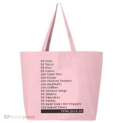 I Think You Should Leave Pay It Forward 55 BURGERS 25L Jumbo Tote