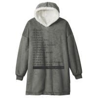 I Think You Should Leave Pay It Forward 55 BURGERS Hooded Wearable Blanket