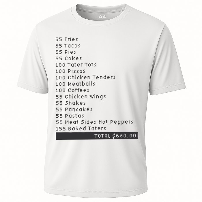 I Think You Should Leave Pay It Forward 55 BURGERS Cooling Performance Crew T-Shirt