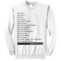 I Think You Should Leave Pay It Forward 55 BURGERS Sweatshirt