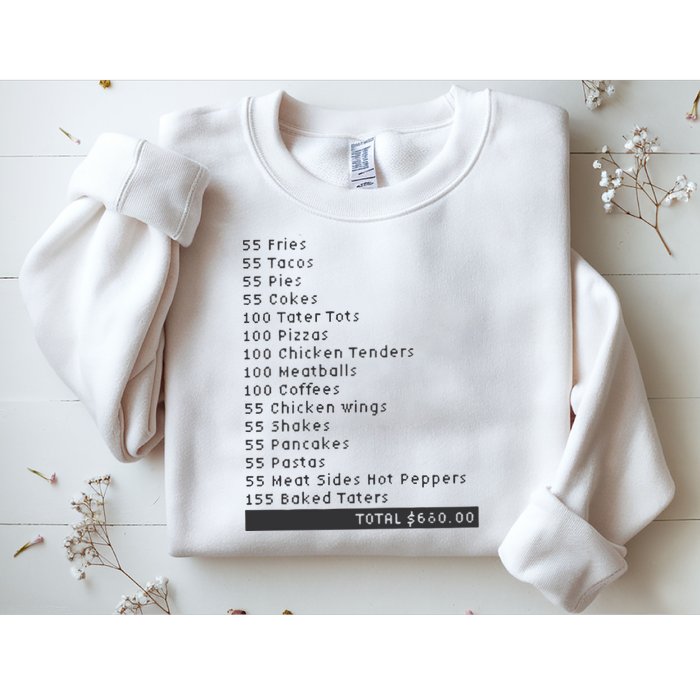 I Think You Should Leave Pay It Forward 55 BURGERS Sweatshirt