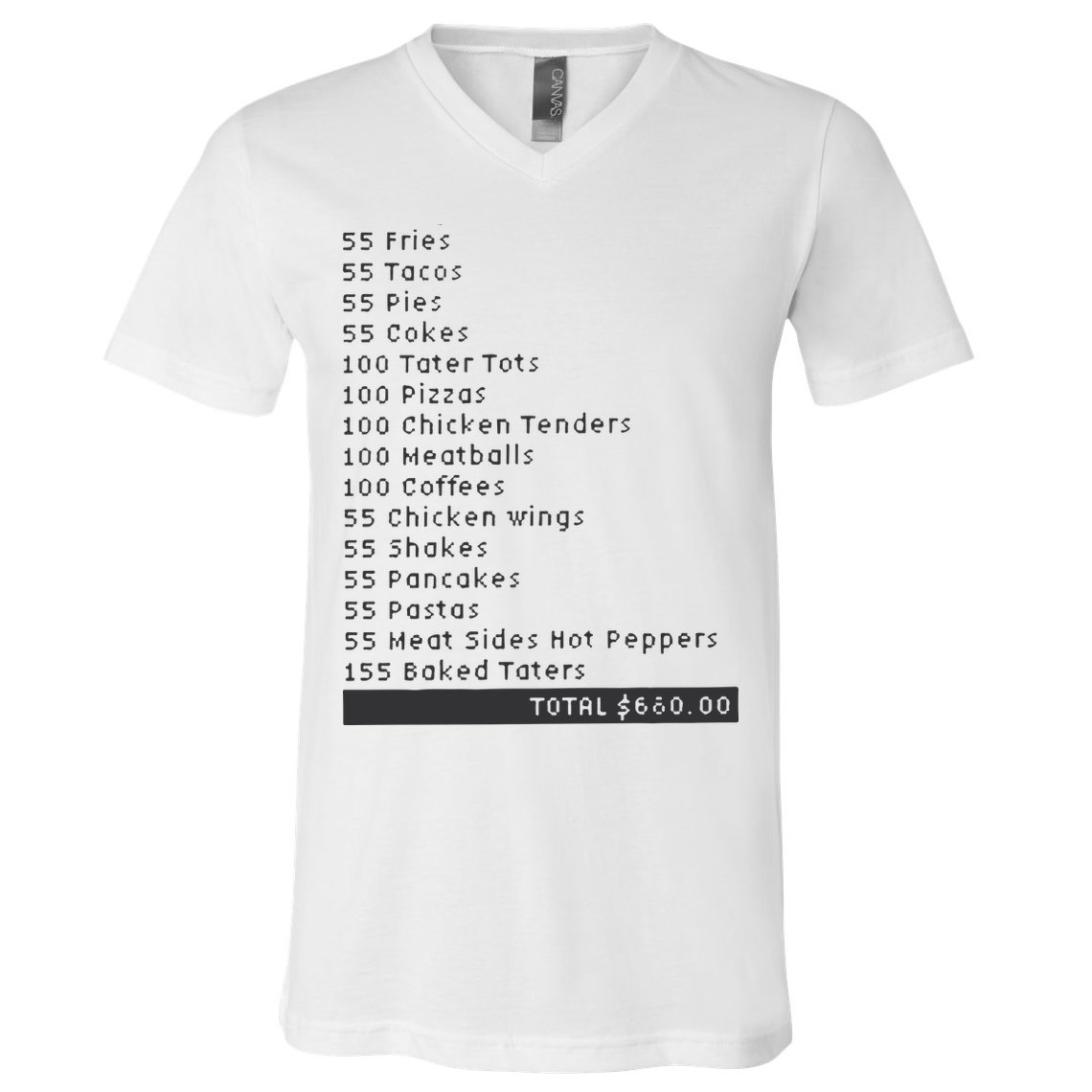 I Think You Should Leave Pay It Forward 55 BURGERS V-Neck T-Shirt