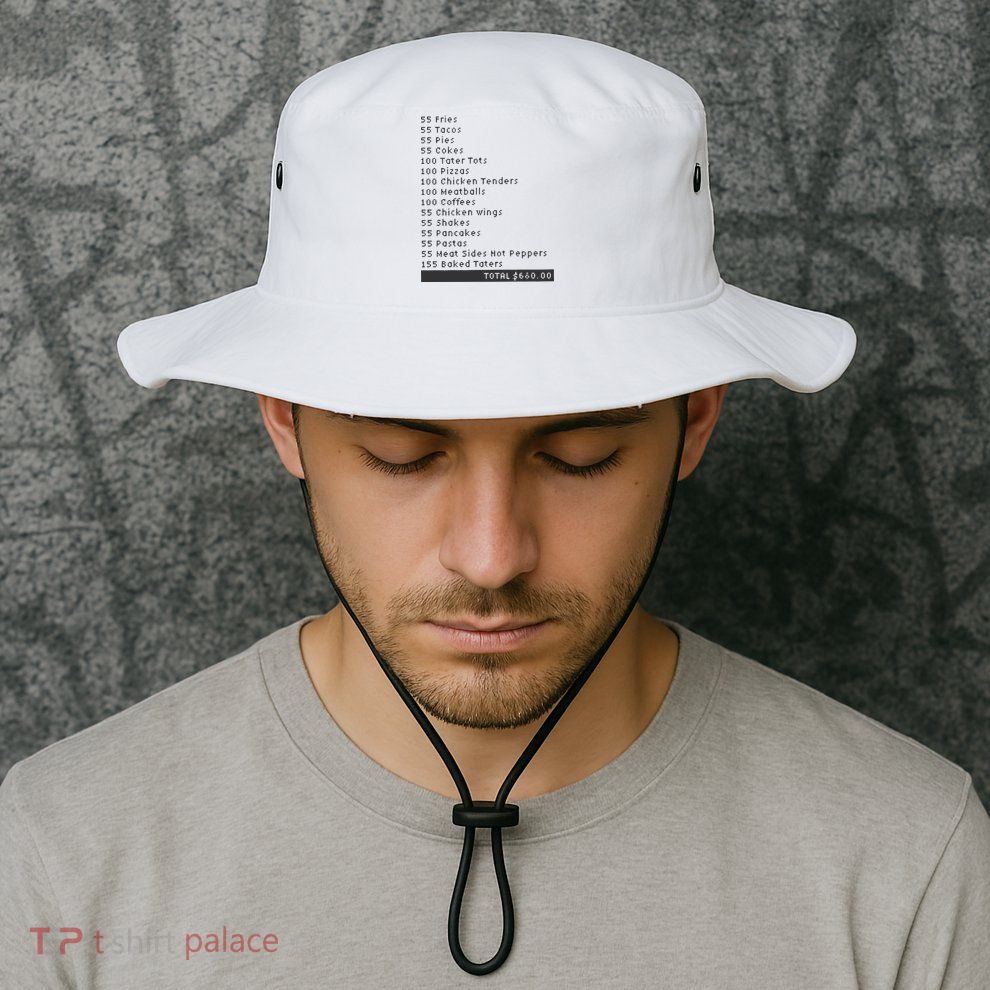 I Think You Should Leave Pay It Forward 55 BURGERS Bucket Hat