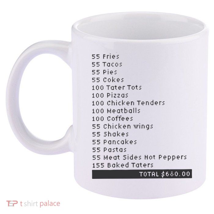 I Think You Should Leave Pay It Forward 55 BURGERS 11oz C Handle Ceramic Mug