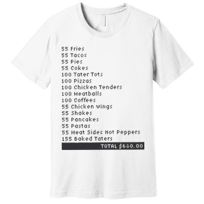 I Think You Should Leave Pay It Forward 55 BURGERS Premium T-Shirt
