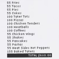 I Think You Should Leave Pay It Forward 55 BURGERS Baby Bodysuit