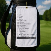 I Think You Should Leave Pay It Forward 55 BURGERS Golf Towel