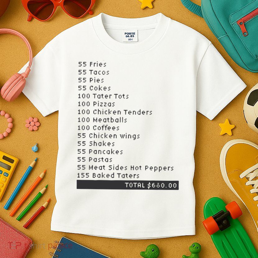 I Think You Should Leave Pay It Forward 55 BURGERS Kids T-Shirt