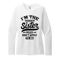 IM The Youngest Sister Rules DonT Apply To Me Sibling Womens CVC Long Sleeve Shirt