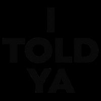 I Told Ya Tennis Flat Bill Trucker Hat