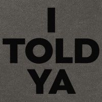 I Told Ya Tennis Cotton Canvas Backpack